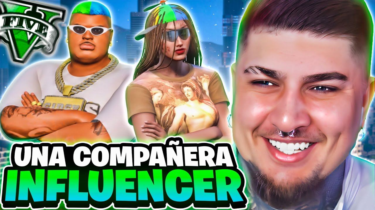 CONOCEMOS A LA MISTERIOSA INFLUENCER Y ES INCREIBLE 😆| GTAV RP