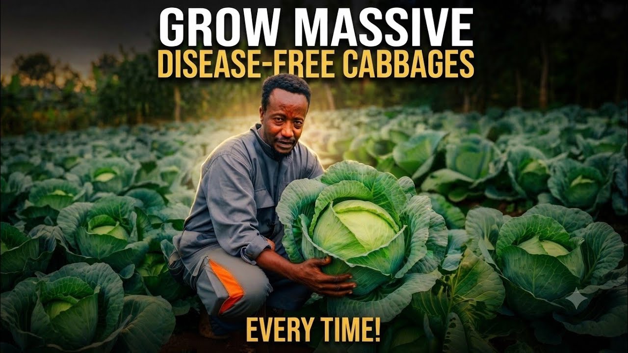 My Secret to Growing MASSIVE Disease-Free Cabbages Every Time