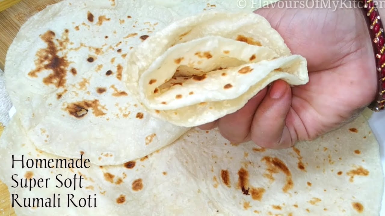 Ghar Pe Banaye Bazar Jaisi Roti | Rumali Roti Recipe at home