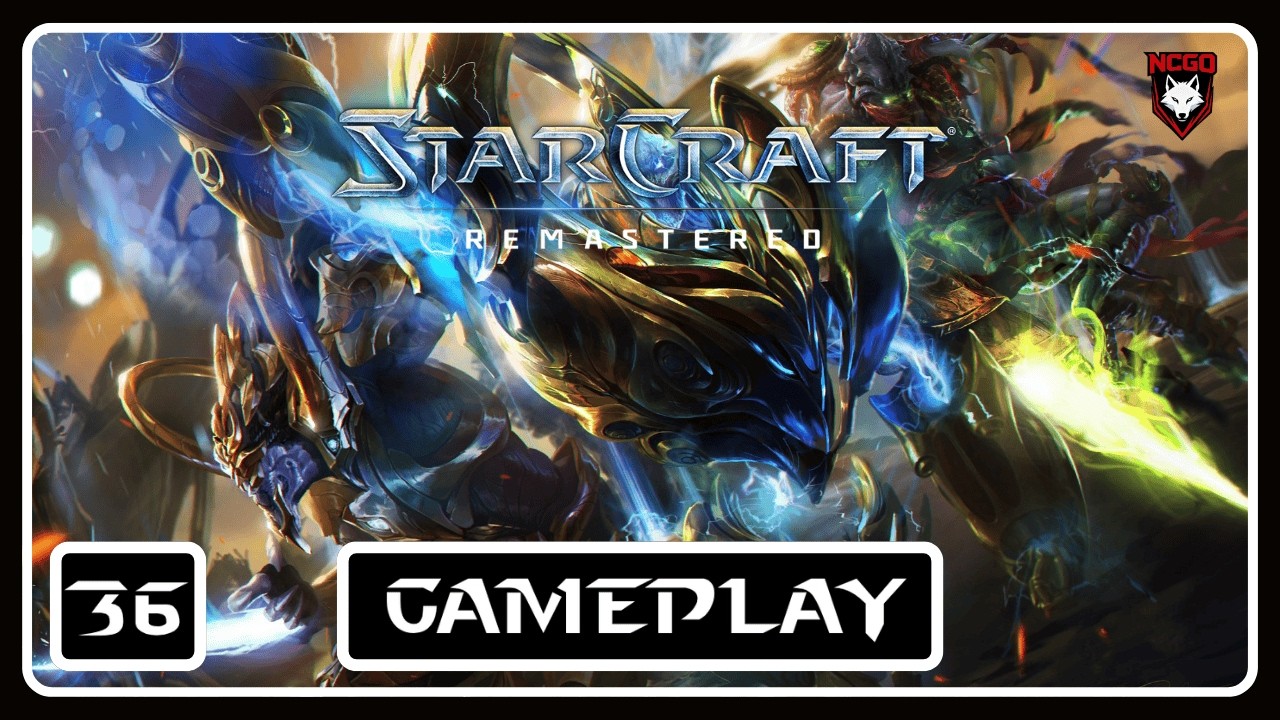 Starcraft 1 Brood War - Part 36 Protoss Campaign [4K 60FPS] Walkthrough - No Commentary