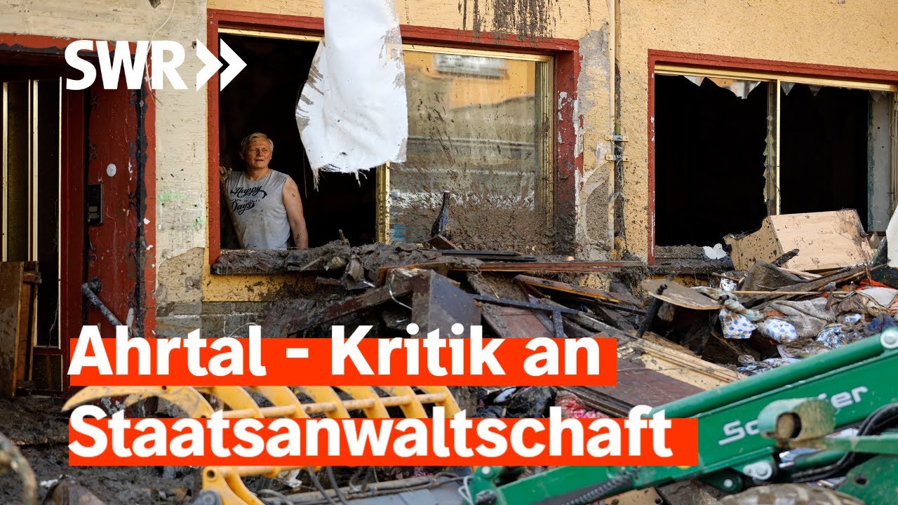 Ahrflut-Ermittlungen eingestellt - Kritik an Staatsanwaltschaft | Zur Sache! Rheinland-Pfalz