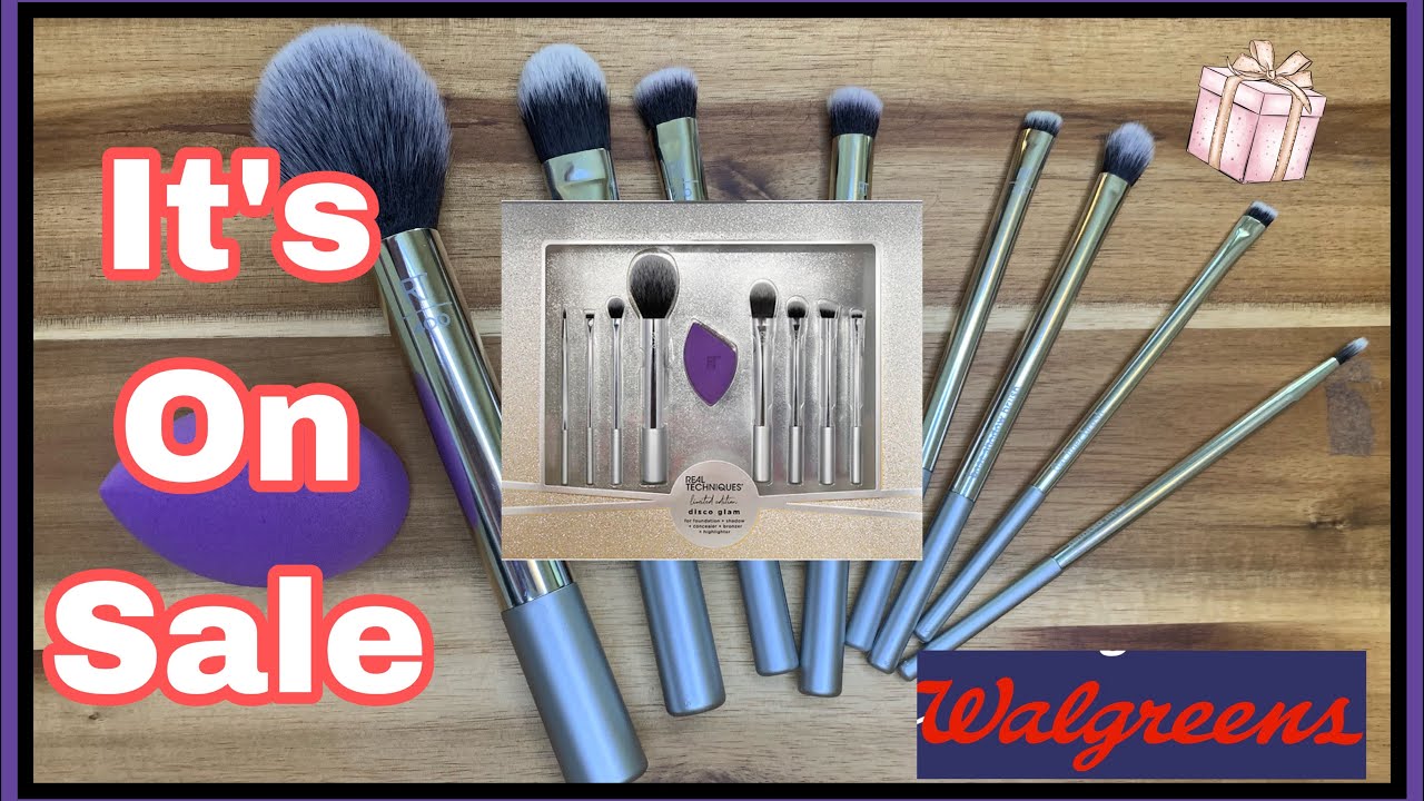 Real Techniques Disco Glam Brush Set : It's on Sale !