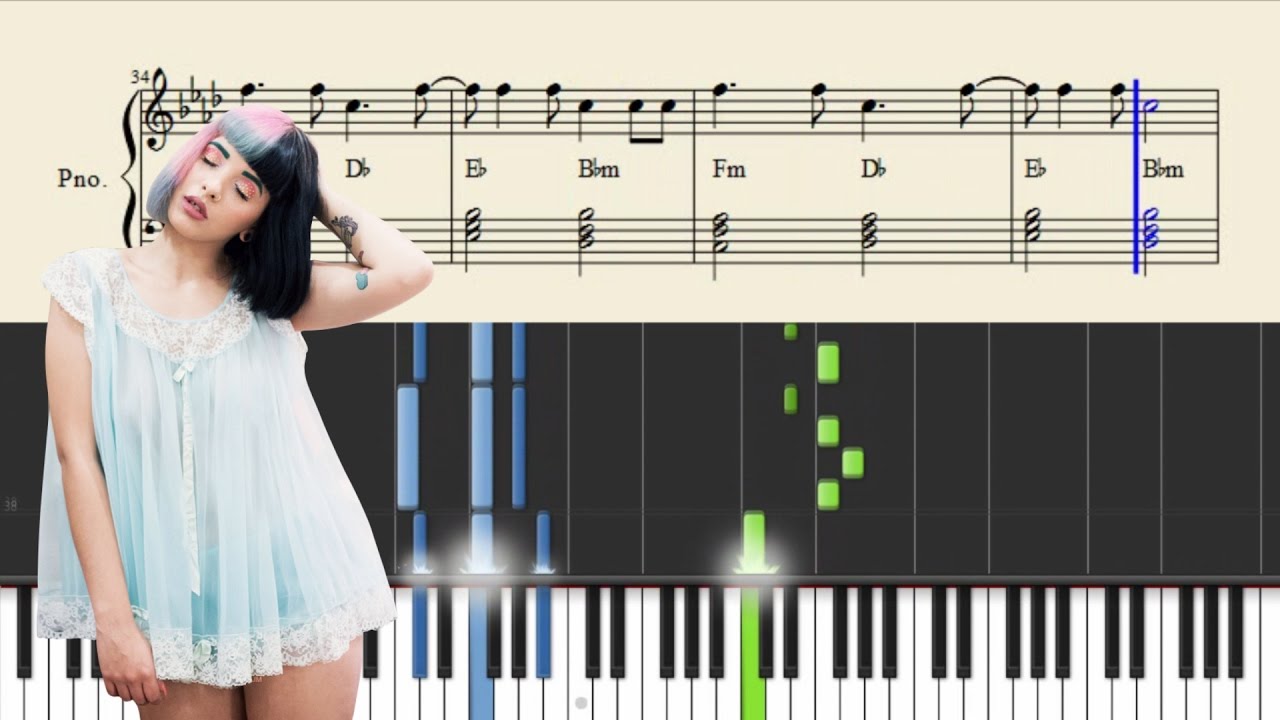 Melanie Martinez - Tag, You're It - EASY Piano Tutorial + SHEETS