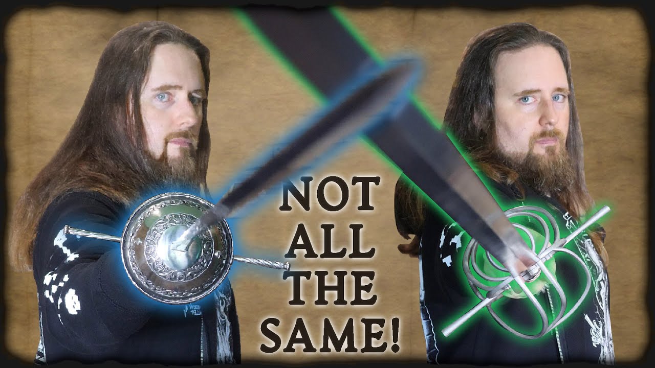 Are You Wrong About Rapiers? - These Two Couldn't Be More Different!