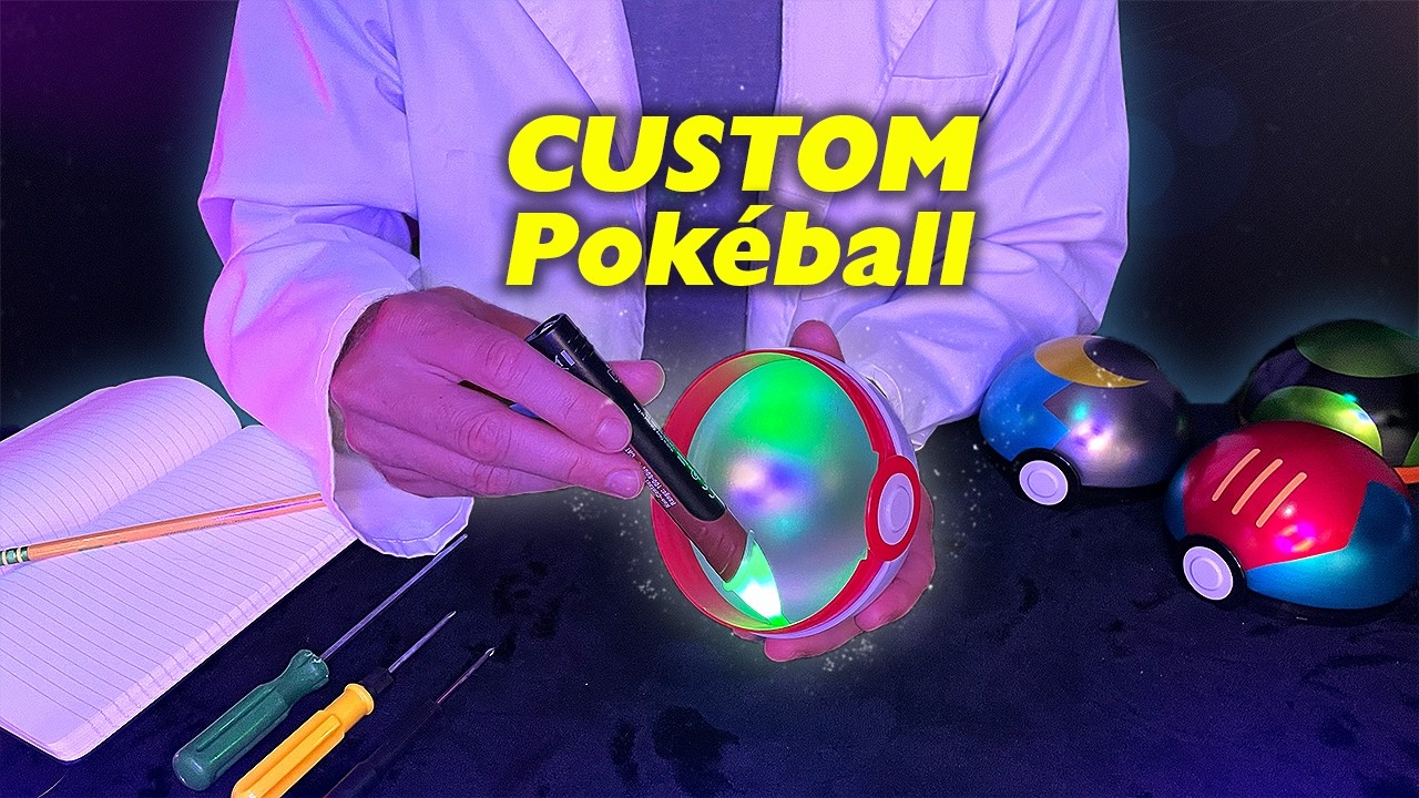 Building a CUSTOM Pok&eacute;ball for You 🪛 | Pok&eacute;mon ASMR Roleplay