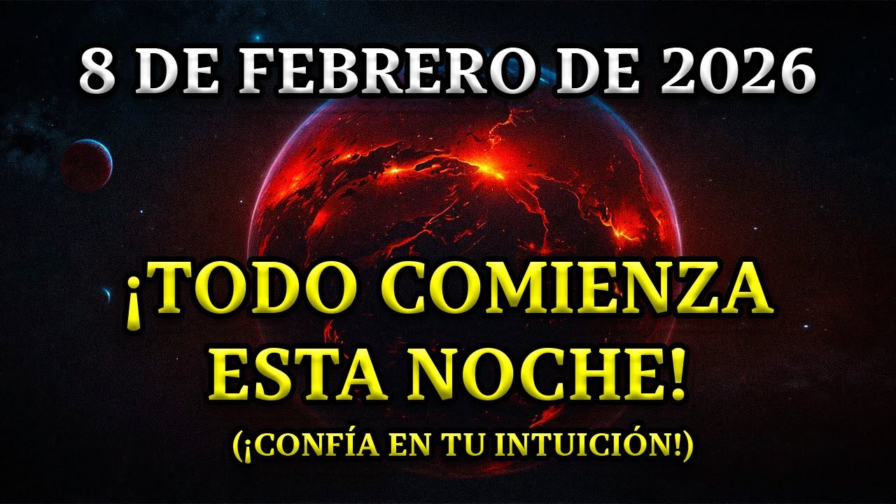 ¡Ya lo SIENTES! ¡A partir del 8 de febrero, tu intuición hablará en voz alta! ¡No lo ignores!