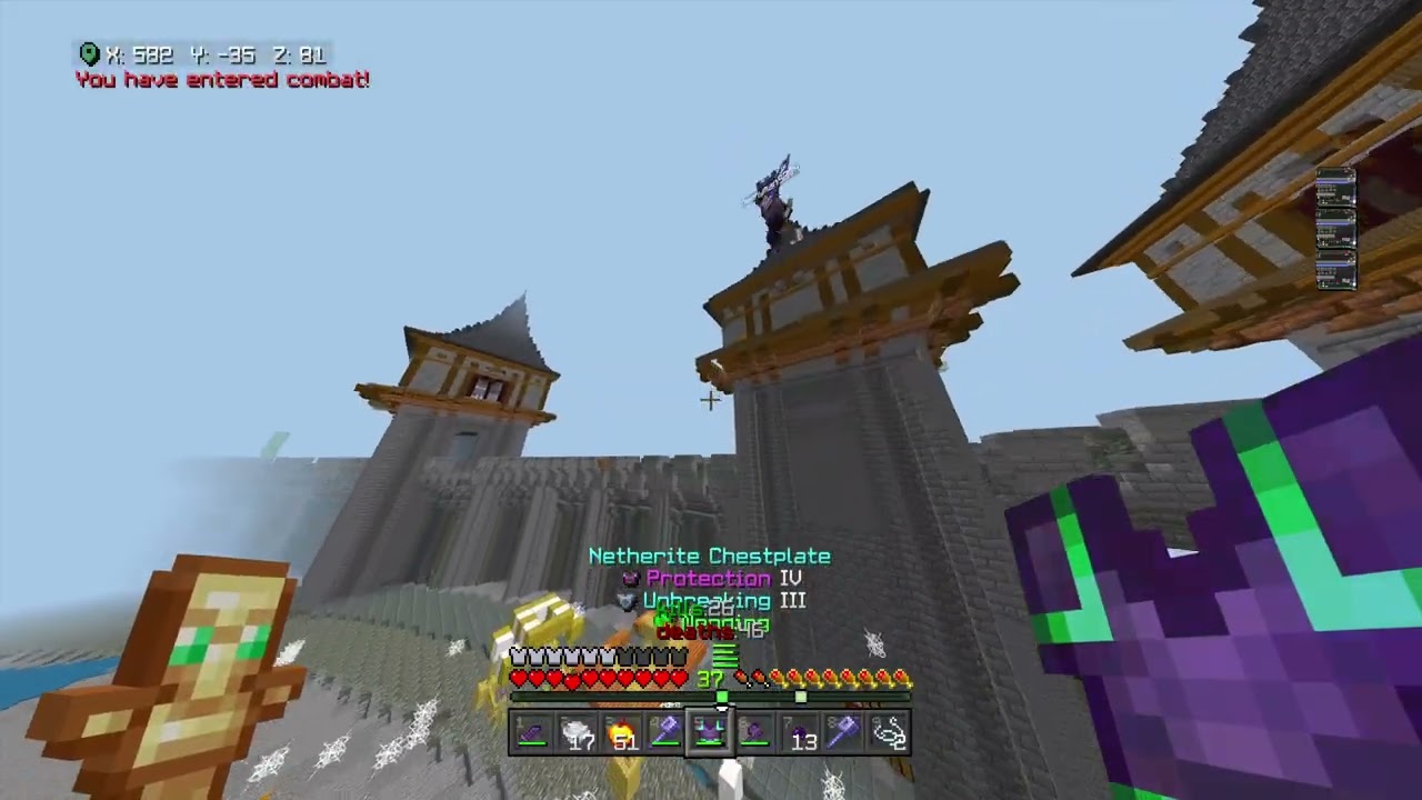 playing bedrock realm that has java pvp