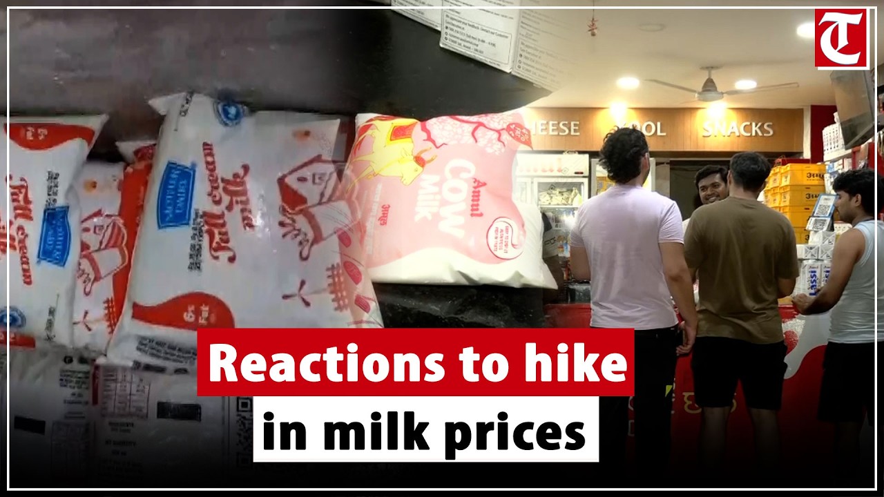 People react to the price hike as milk becomes expensive