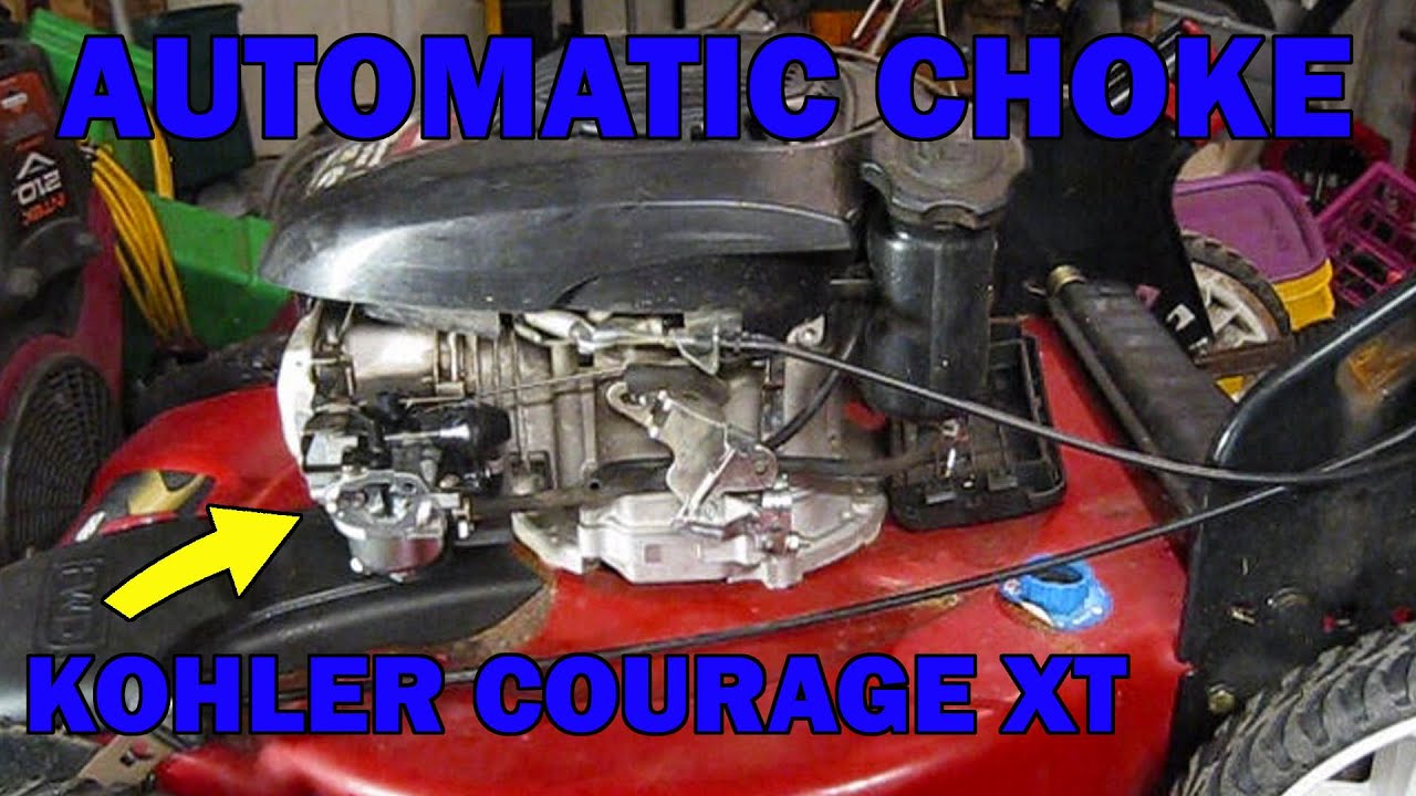How automatic choke works on kohler Courage XT engines