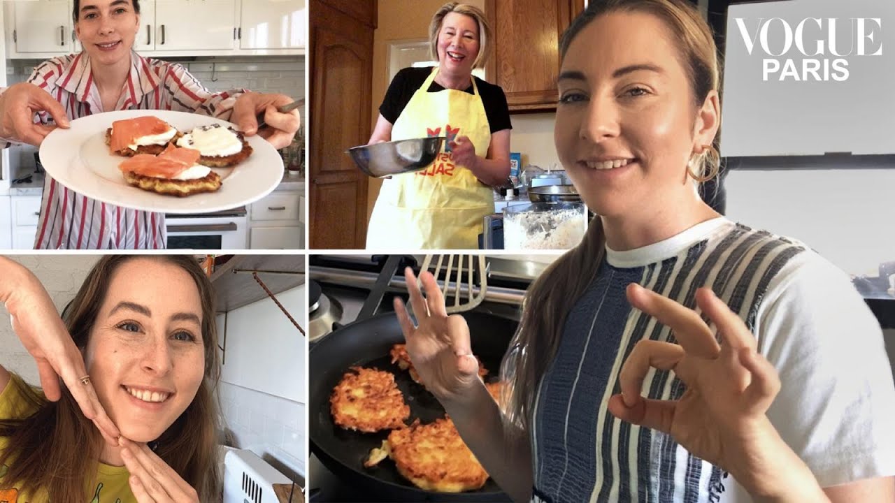 Haim Make Latkes With Their Mum | Family Secrets | Vogue Paris