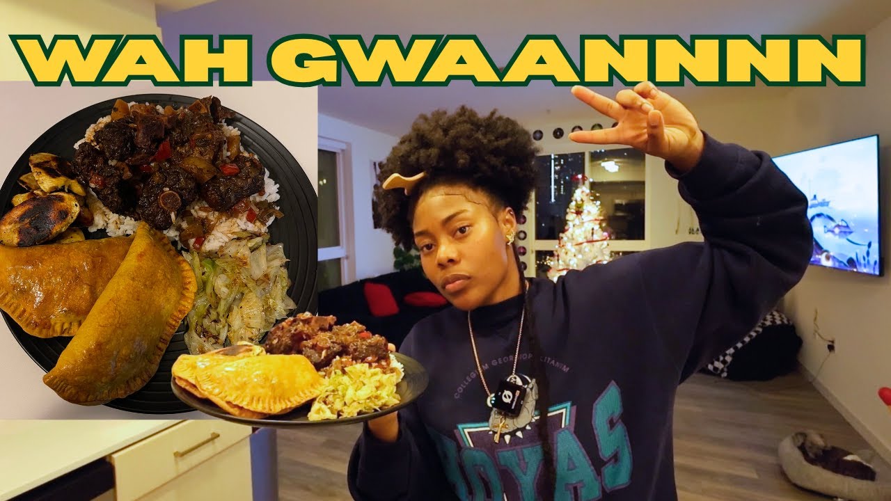 WE'RE MAKING JAMAICAN FOOD!!