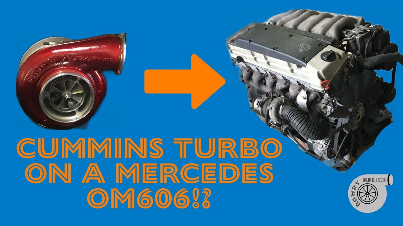 Big Turbo OM606 Mercedes Diesel! - Budget Exhaust Manifold Build