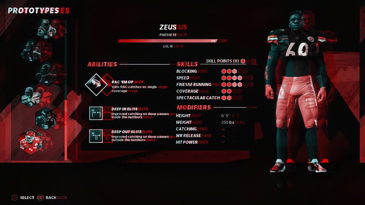 BEST PROTOTYPE MADDEN 21 *ZEUS FINESSE TE*