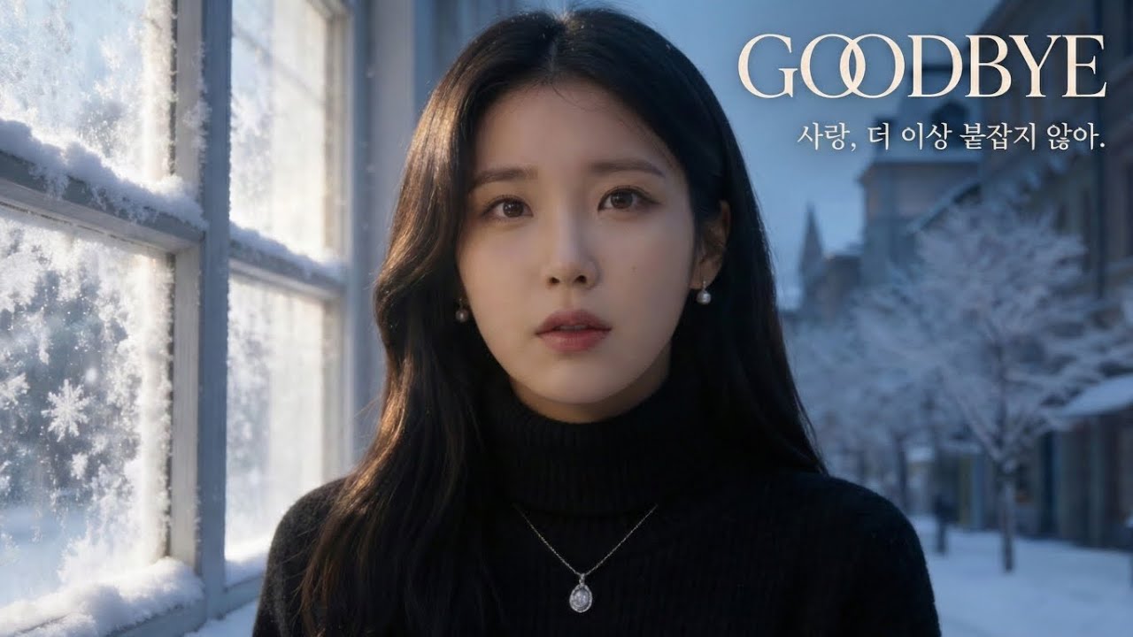 GOOD BEY (R&B) 사랑, 더 이상 붙잡지 않아 