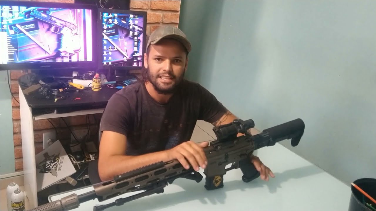 Cyma DMR Airsoft customizada