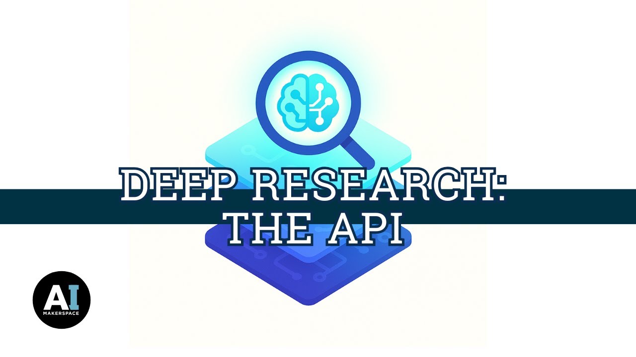 Deep Research, The API: How to Build Your Own Research Group of Agents
