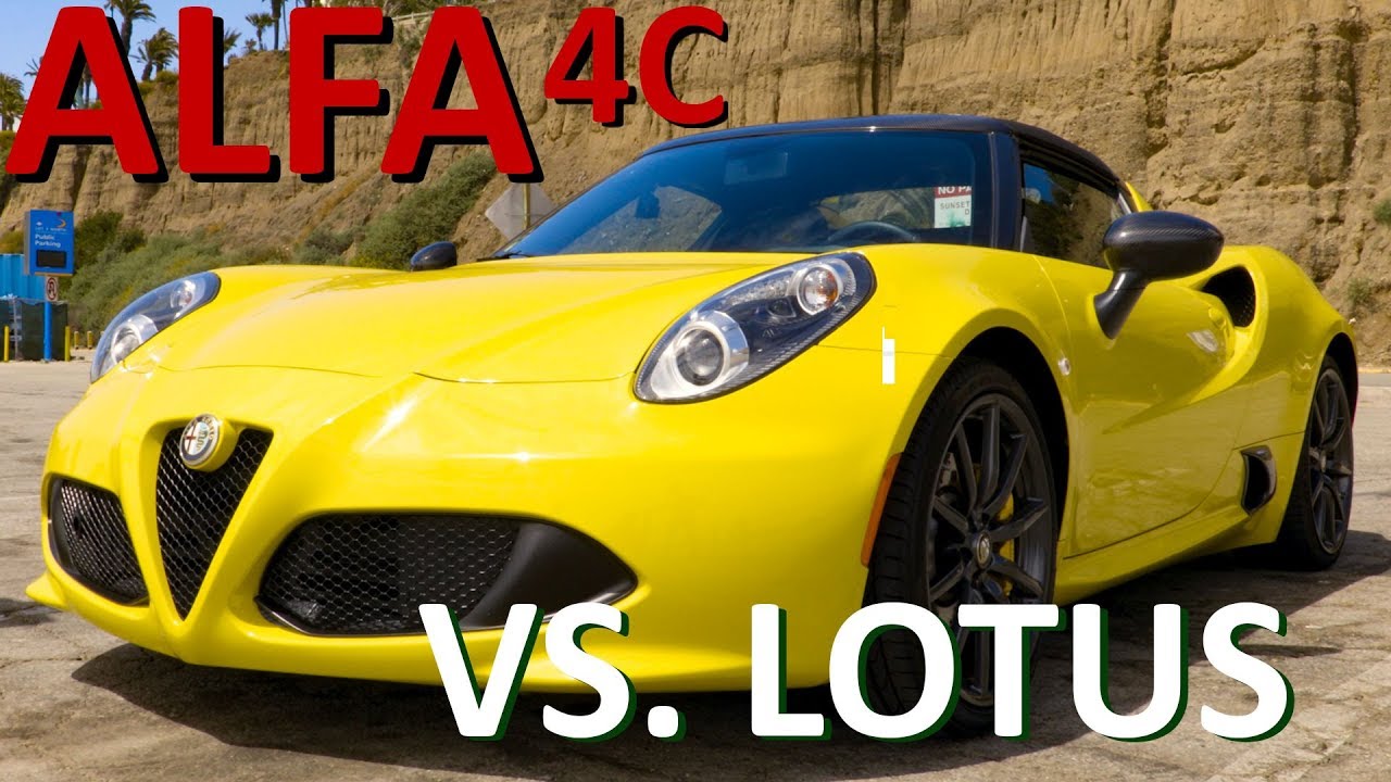 Alfa Romeo 4C | The Angry, Unpredictable Lotus Elise | Reviewed and Compared