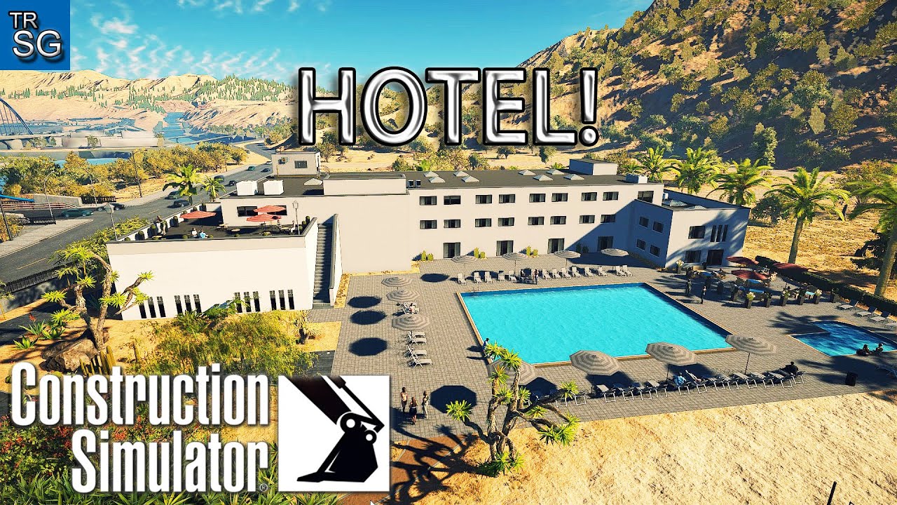 Construction Simulator Single Player Gameplay - Constructing a Hotel! #12