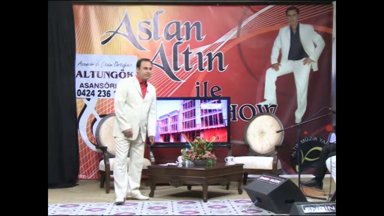 Aslan Altın ile müzik show-Hülya aksu - gönül derdi her insana söylenmez