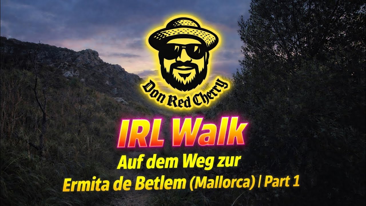 ☀️ Mallorca LIVE - 📍 IRL Walk: Auf dem Weg zur Ermita de Betlem ( #Mallorca ) | Part 1 🌴🍒