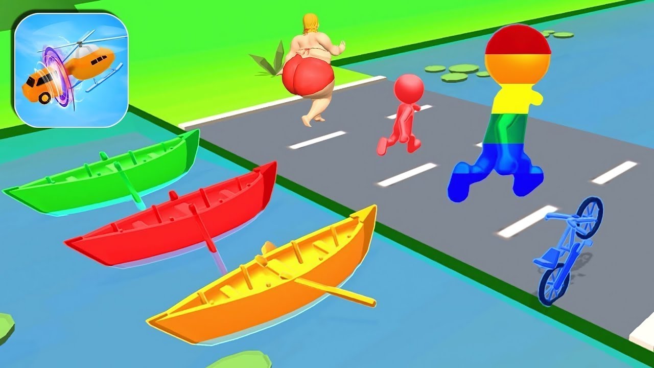Shape shifting 🏃‍♂️🚗🚲🚦All Levels Gameplay Walkthrough Android,ios Max Level NFL8