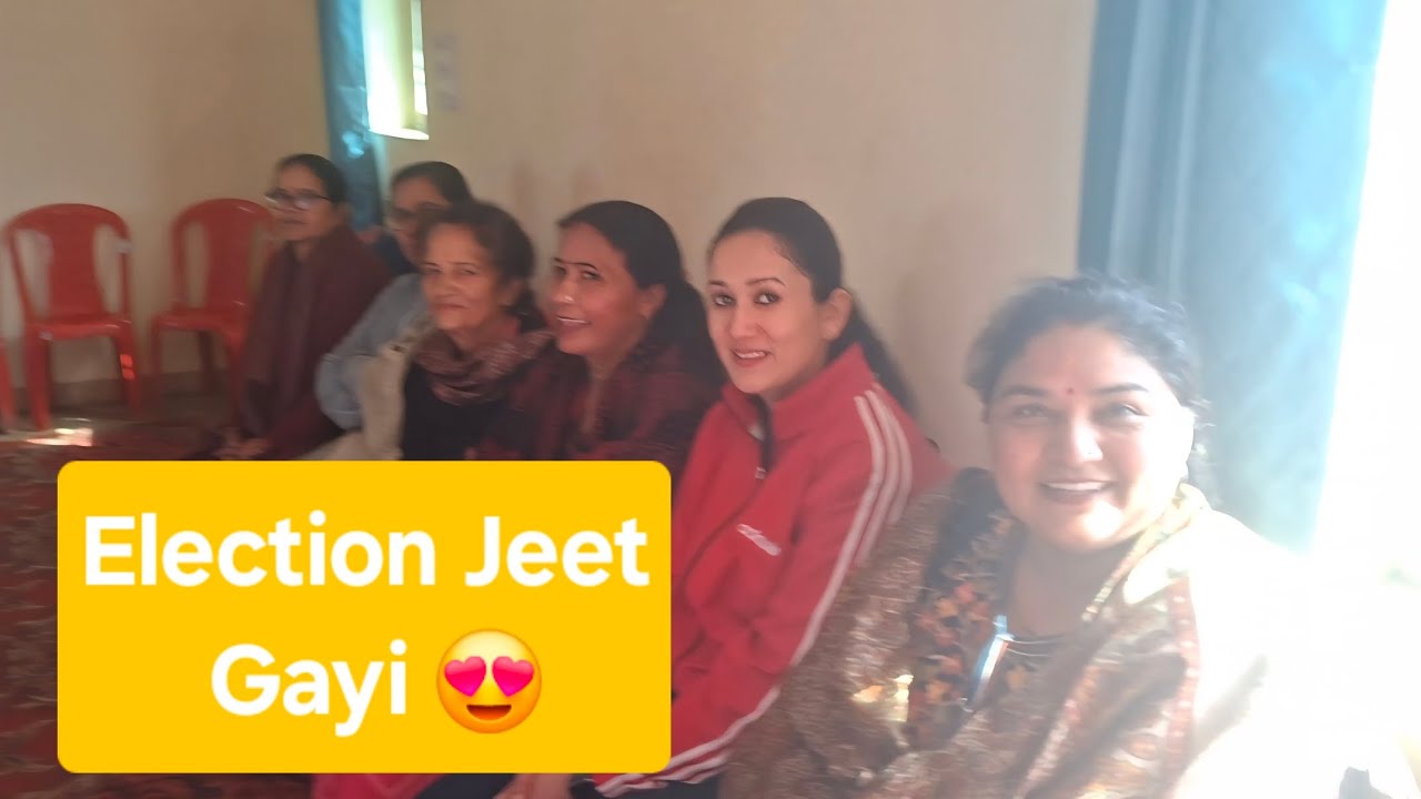 Jab Ladies Ne Election Jeet Li 💪🔥 | Society Voting