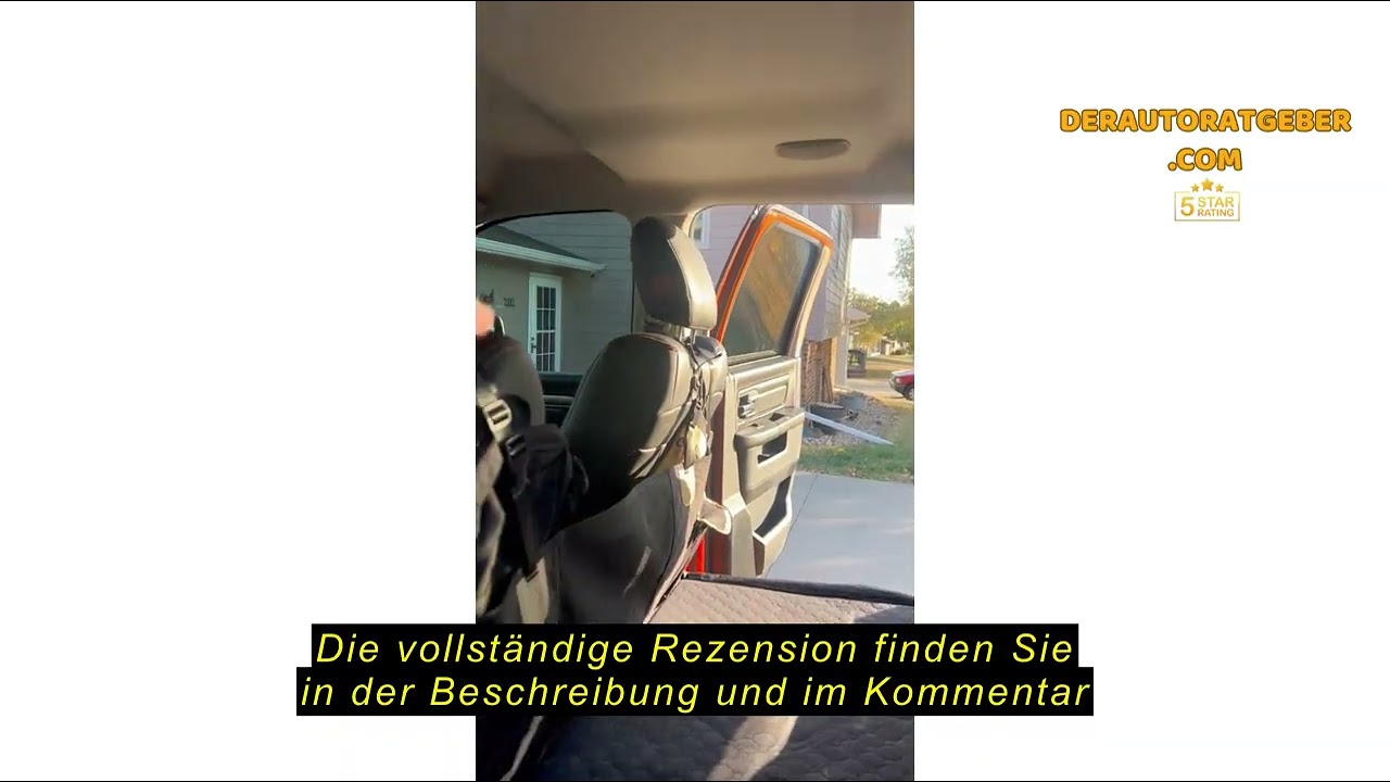 Produktbewertung SHARLOVY Rücksitzverlängerung für Hunde, Hochleistungs-Hundeautositzbezug für den R