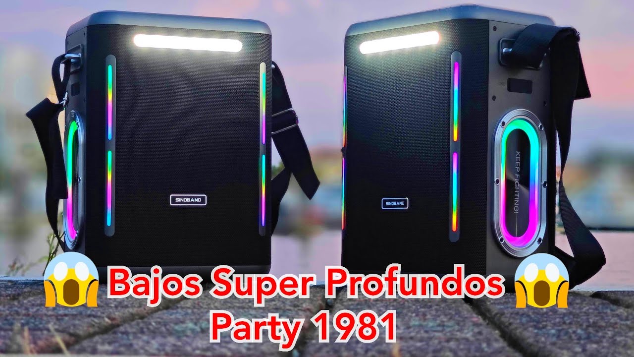 😎💯🔊(Xdobo) Sinoband Party 1981 300W,  Potencia Y Bajos Espectaculares 🔊💯😎