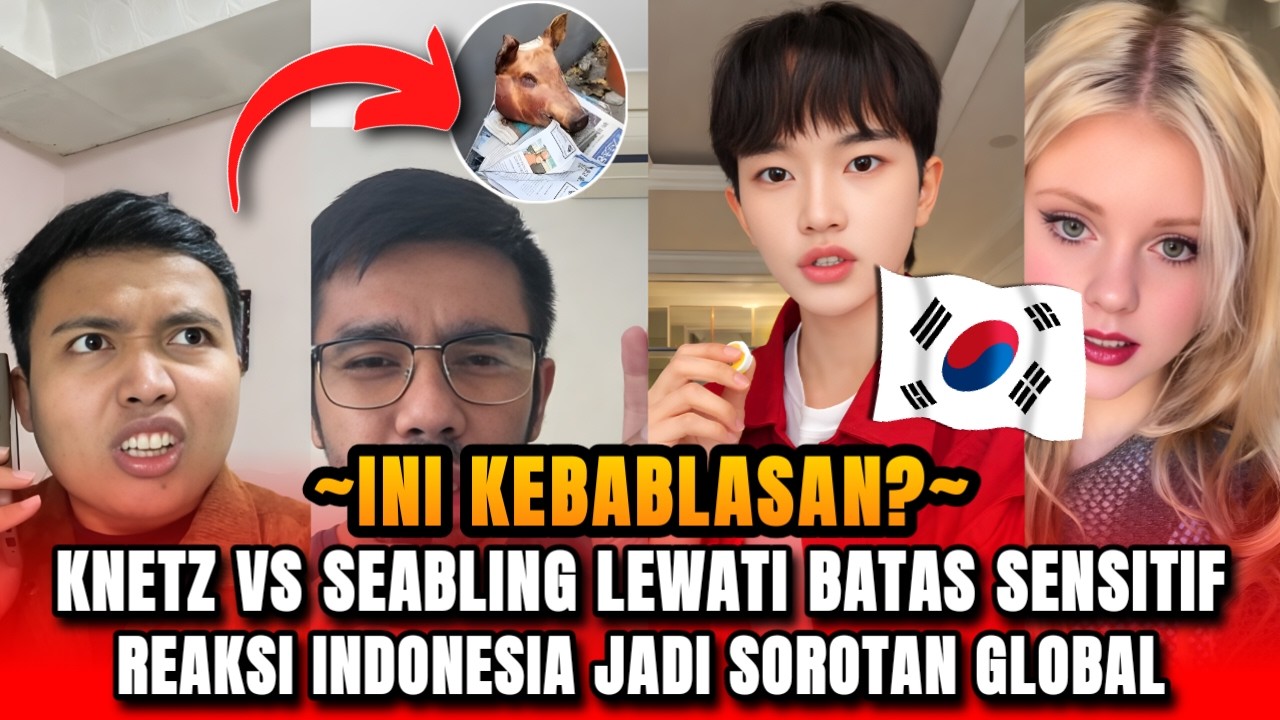 INI KEBABLASAN? Knetz VS Seablings Lewati Batas Sensitif, Reaksi Indonesia Jadi Sorotan Global