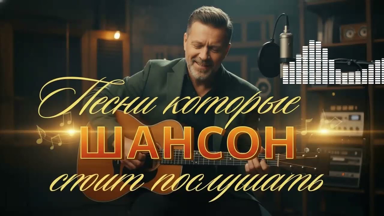 Сборник, чтобы остановиться и подумать: Самый пронзительный Шансон о жизни.