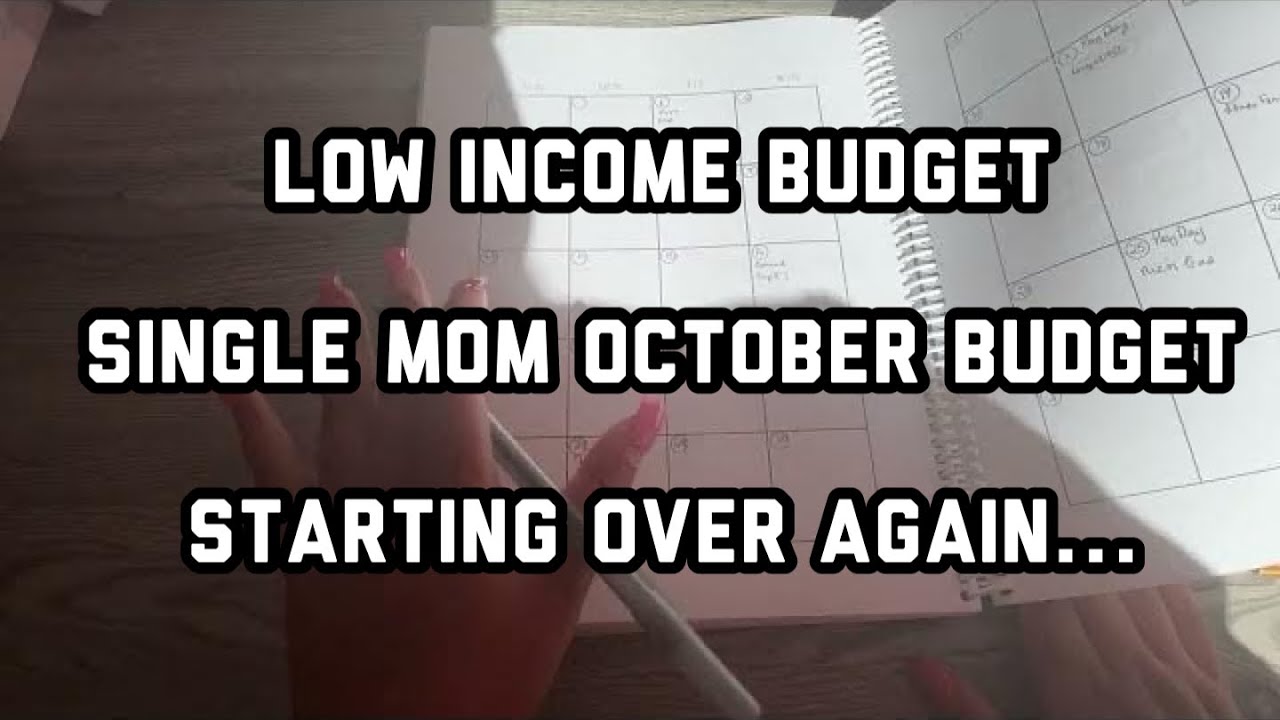 LOW INCOME BUDGET | Budget for Beginners | Budget Low Income | Single Mom Budget