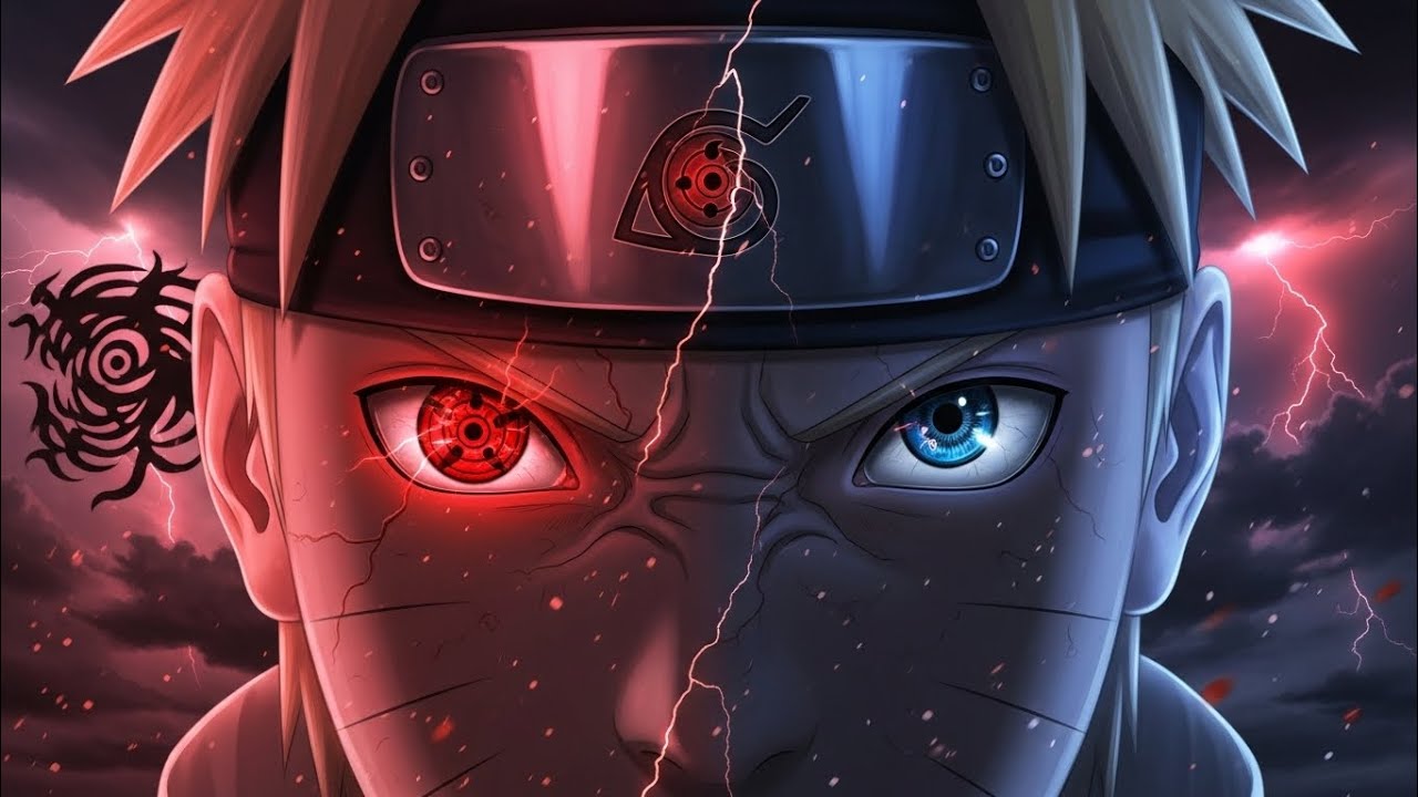 What If Naruto inherited the Sharingan instead of the Nine-Tails?😱#anime #anime #naruto 