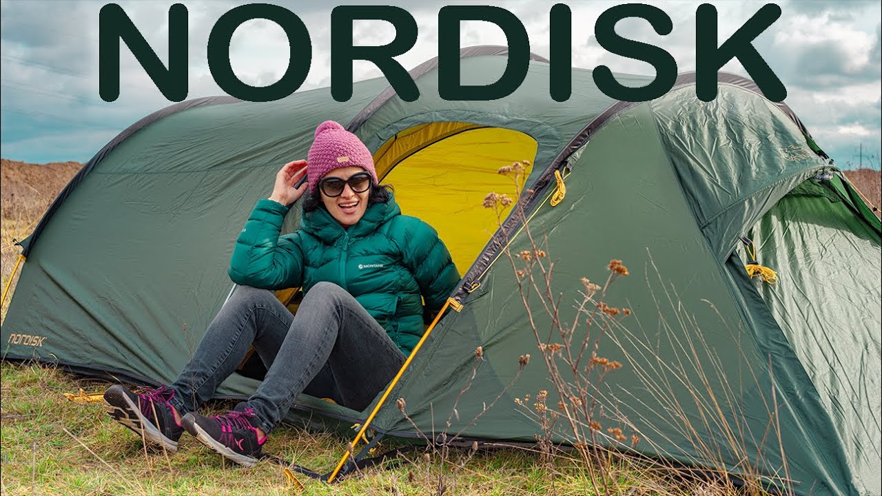 Nordisk Oppland 3 SI: впервые ставим палатку! Помните эту боль? :((