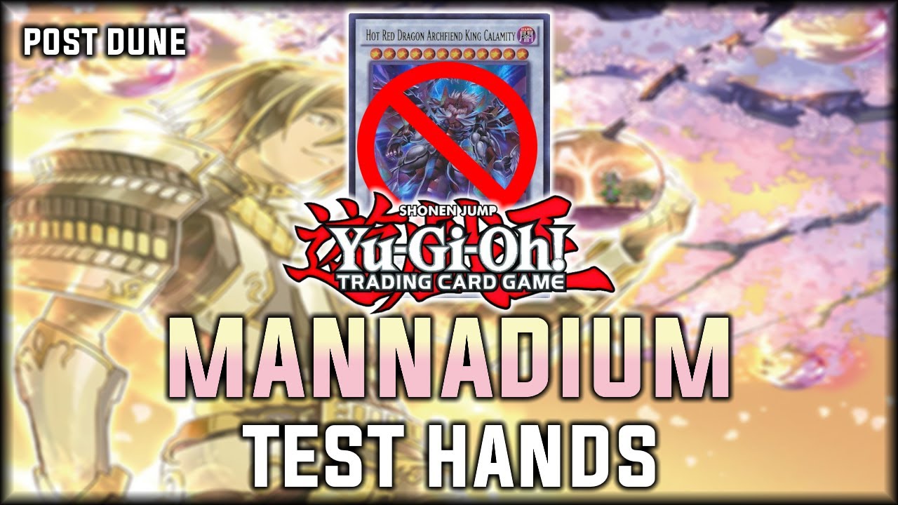 THE CALAMITY FTK SUCKS. HERE'S WHY. | Yu-Gi-Oh! Mannadium Test Hands/Combo Tutorial Post DUNE 2023