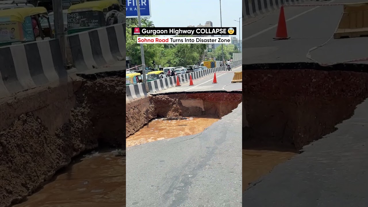 Why Gurgaon&rsquo;s Sohna Road Suddenly Collapsed | The Real Infrastructure Problem