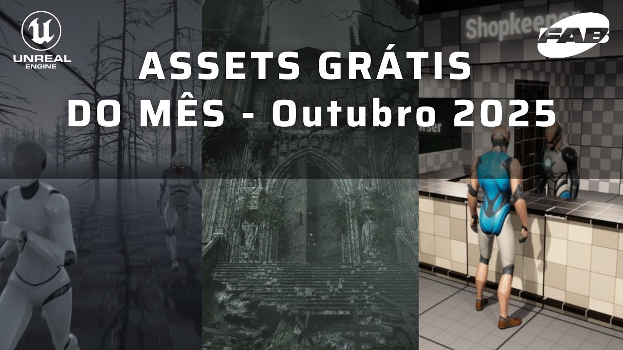 Assets GR&Aacute;TIS do M&ecirc;s - FAB ( R$2,360.64 ) - Outubro.1 2025