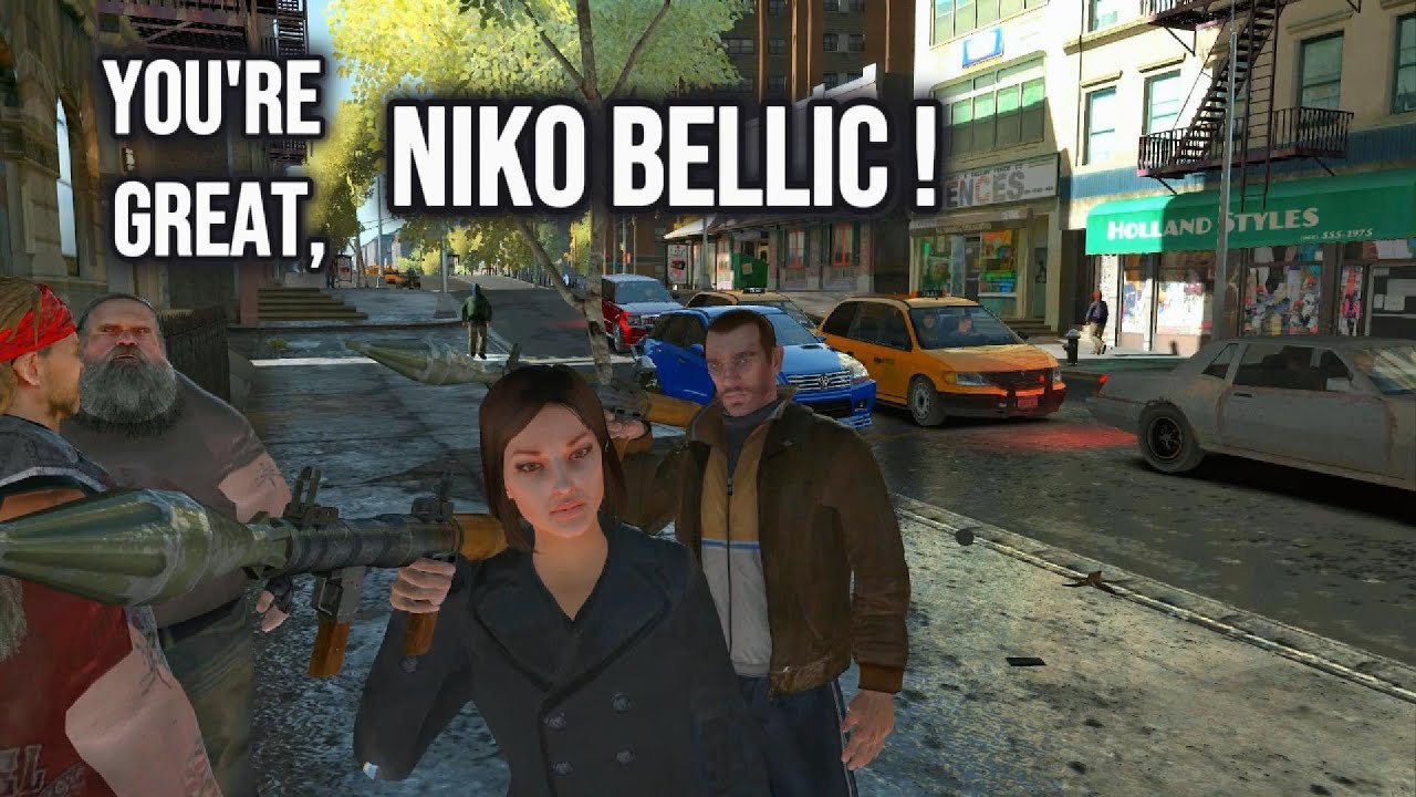 Say ''Niko help'' Once GTA 4