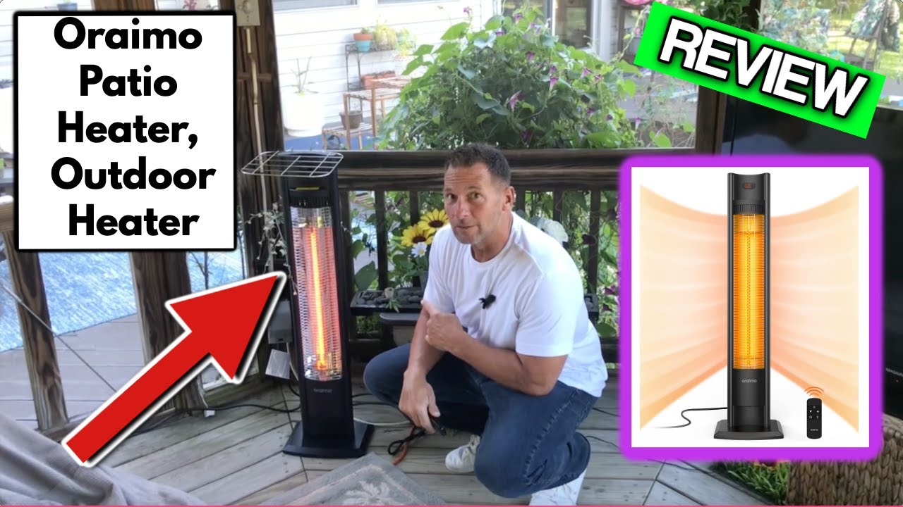 Oraimo Patio Heater, Outdoor Heater with Remote