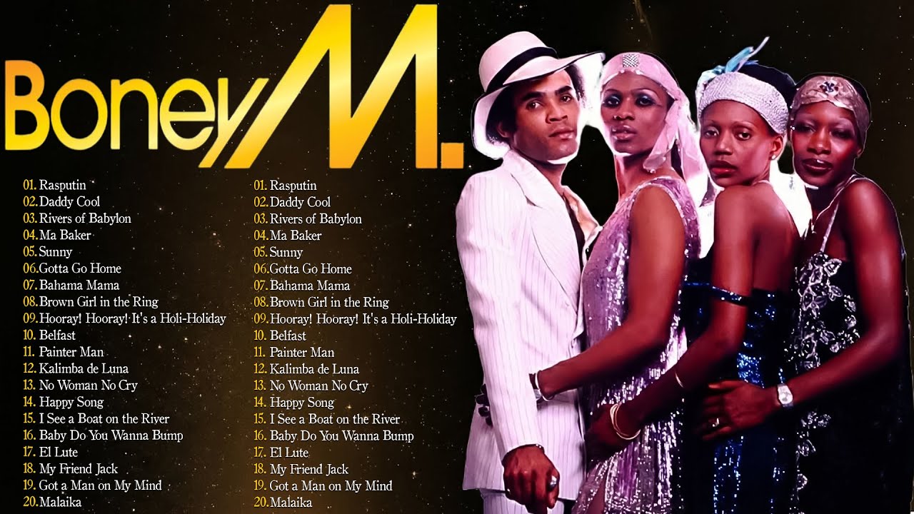 Boney M Golden Hits - Retro Classics for Every Disco Lover - Retro Party Vibes 80s