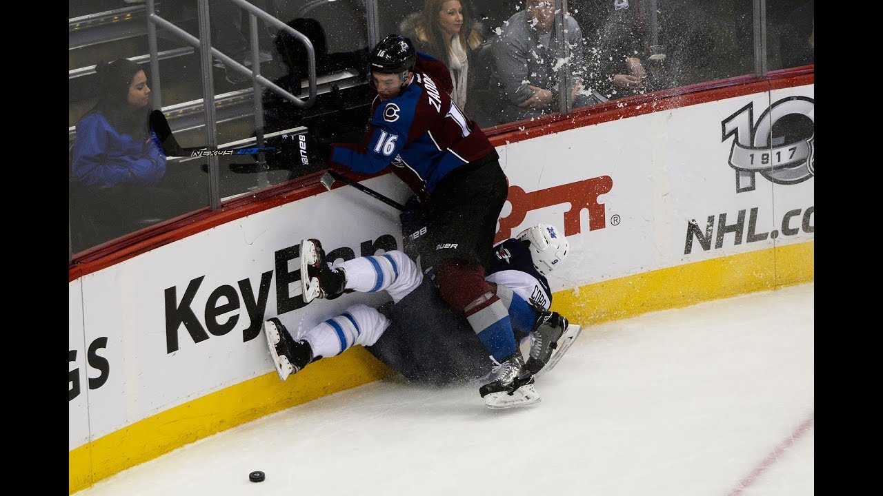 Nikita Zadorov (#16) 2017-18 All Points (And A Lot Of Hits)