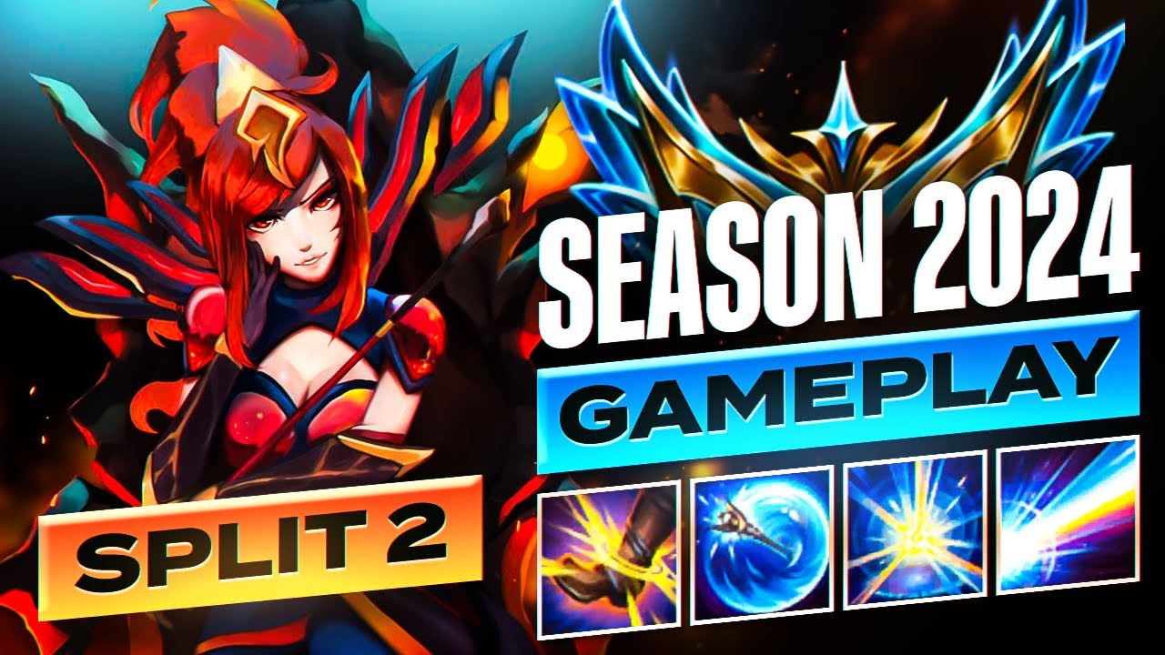 S14 Challenger Lux Gameplay #5 - Season 14 Split 2 SoloQue - Lux Builds & Runes