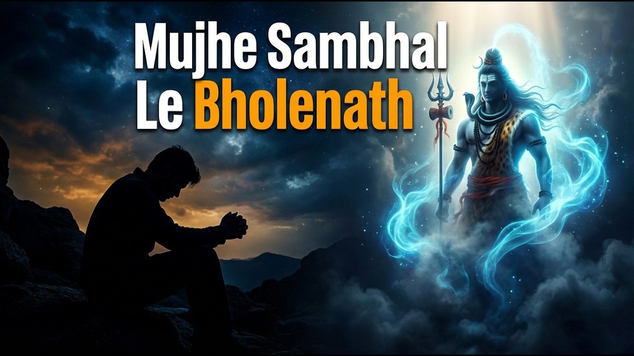 Mujhe Sambhal Le Bholenath 🙏 | Heart Touching Shiv Bhajan | Emotional Mahadev Song