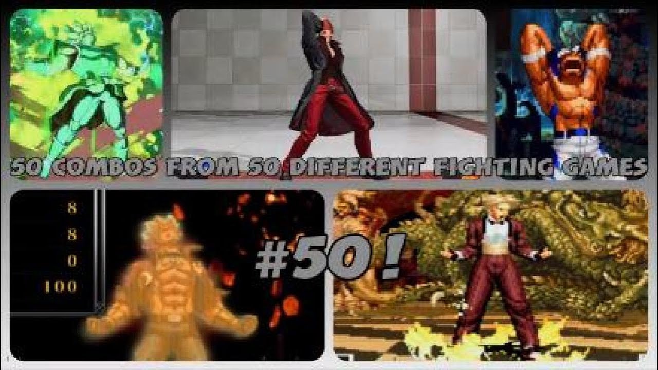 50 Combos From 50 Different Fighting Games #50 😵‍💫😵‍💫😵‍💫😎😎😎.......?!