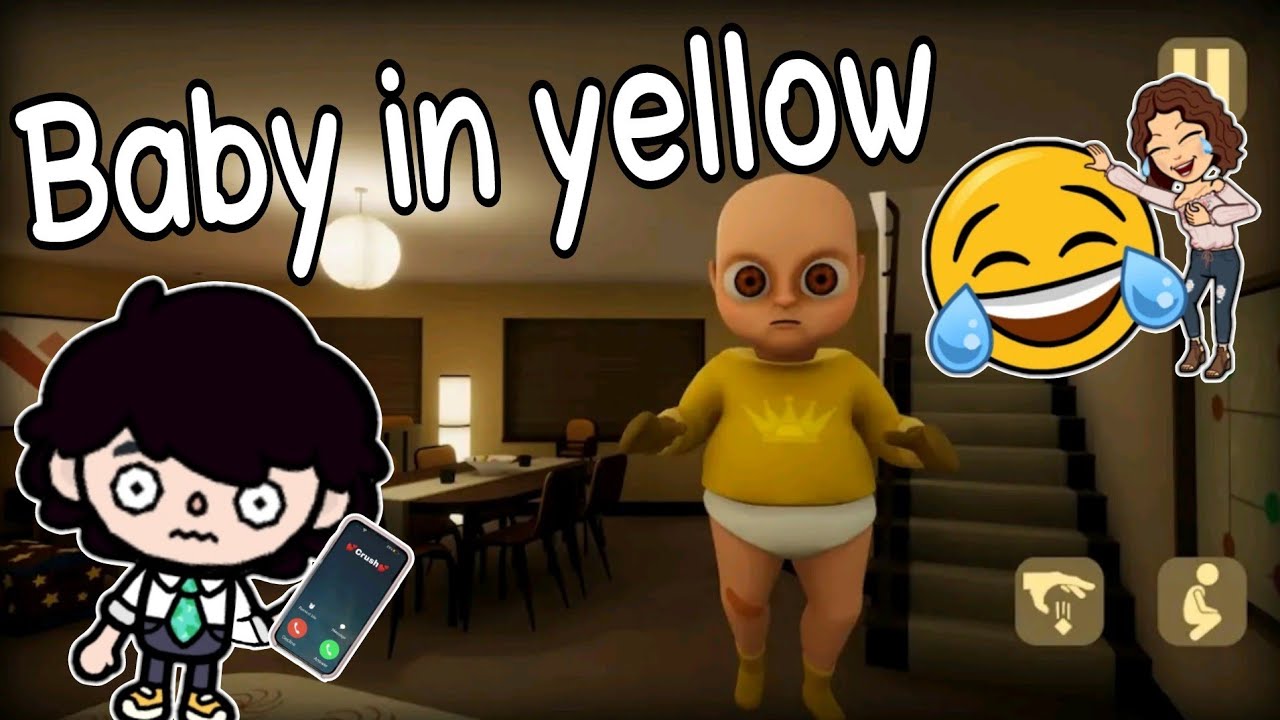 الكابلز فى لعبه The Baby in yellow👶//هتموتوا من الضحك😂❤️//معاذ جاب العيد🙆😅//تستاهلوا😏👻//توكا بوكا