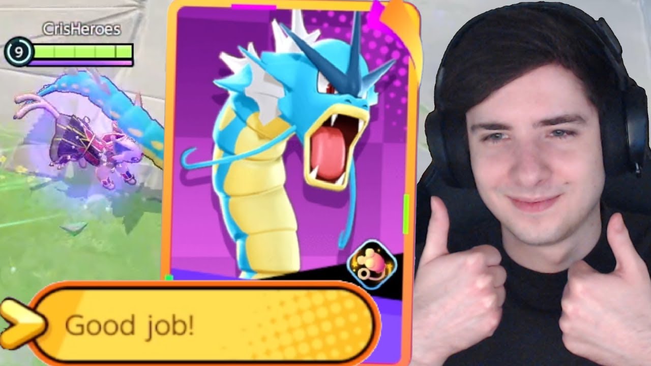 This Ultra GYARADOS deserved a Rare CRISHEROES GOOD JOB | Pokemon Unite