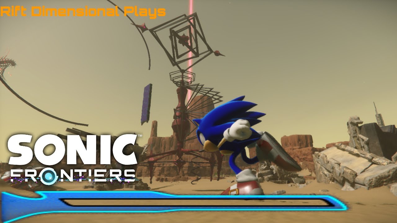 Sonic Frontiers Adventures / The Sand Scared Island