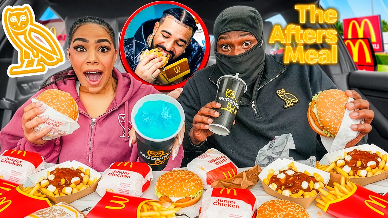 Trying The NEW OVO DRAKE x McDonalds “Afters Meal” *HONEST REVIEW*