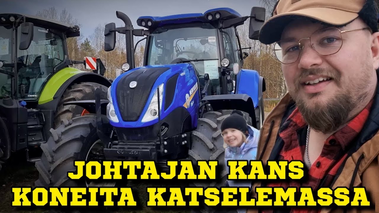 KOSKITRAKTORIN VAIHTOKONE RIVIN KIERTELY
