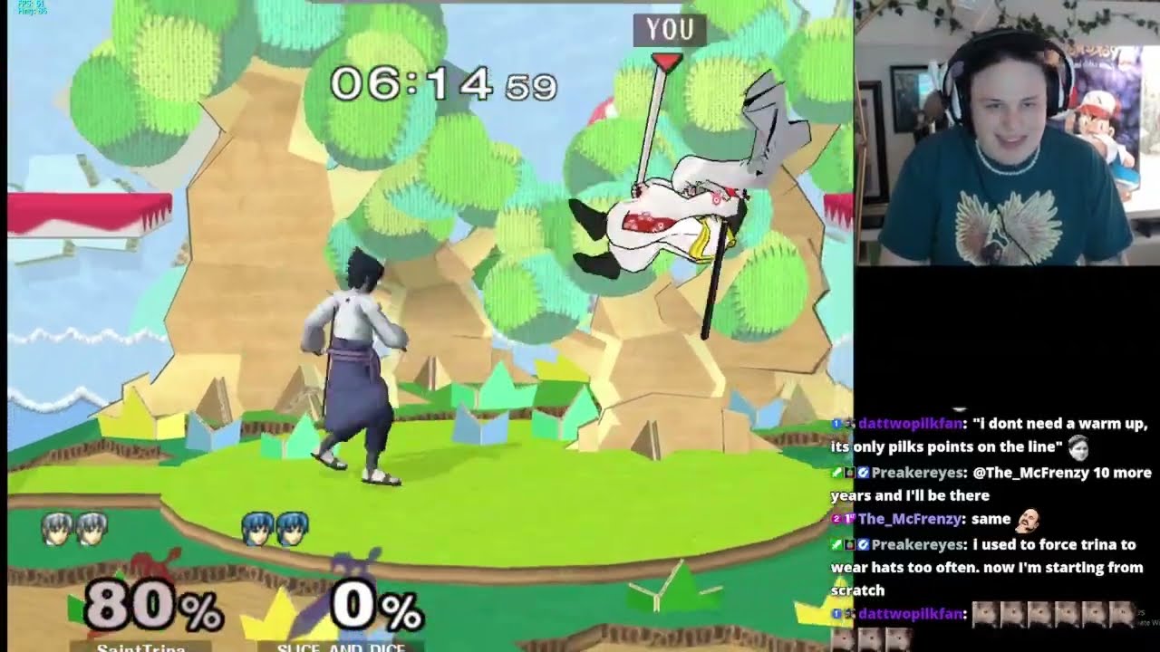TRINA BIRTHDAY MARATHON! Part 3 | Super Smash Bros Melee