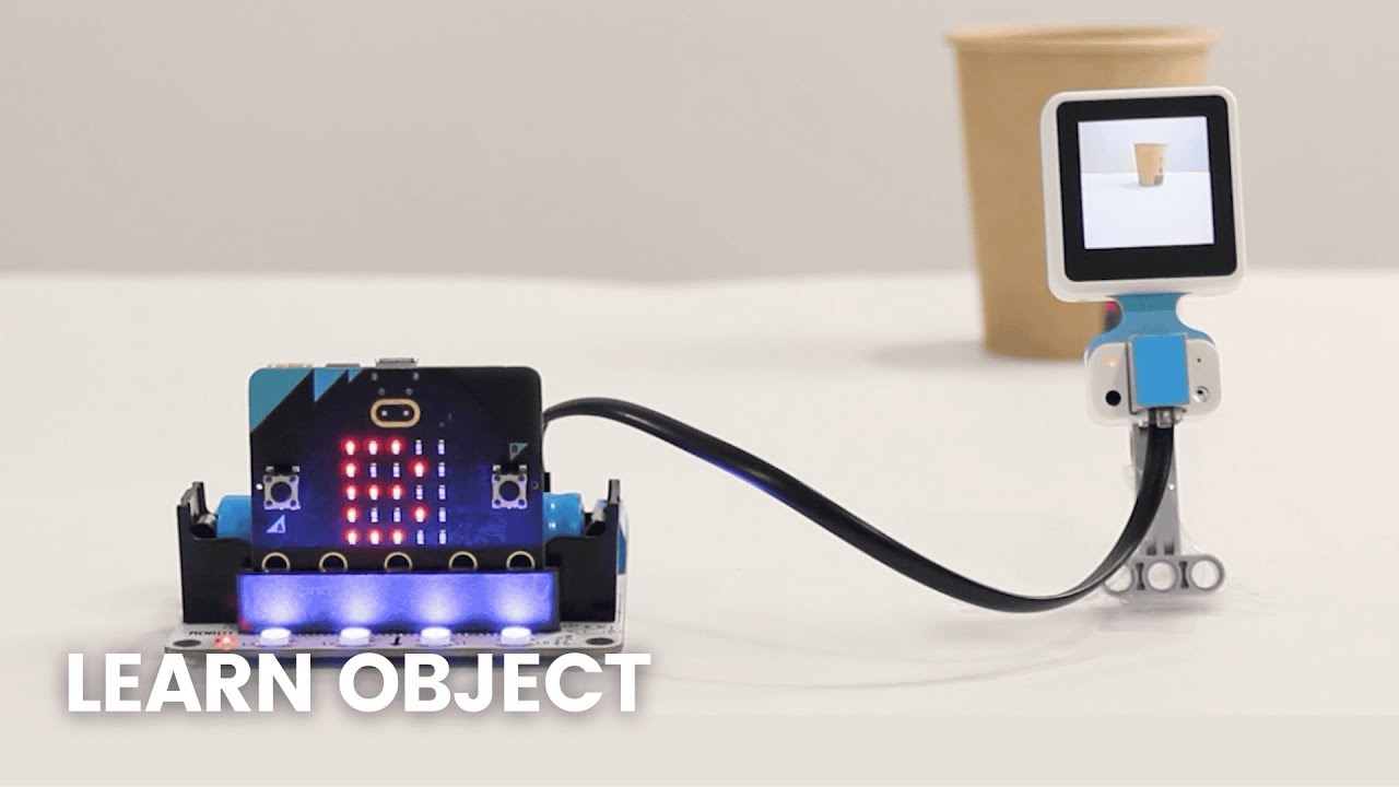 Aprenentatge d’objectes (Smart AI Lens) | micro:bit + micro:shield | Tutorial MakeCode